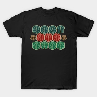 Best dad ever Cubes T-Shirt